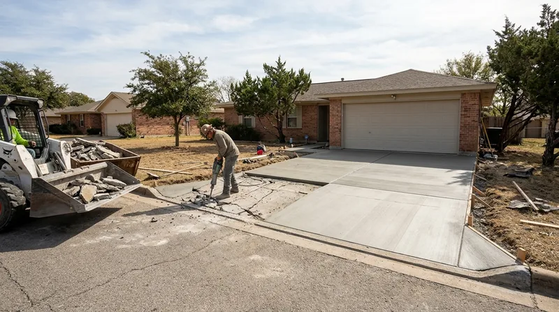 Concrete Removal & Replacement Killeen